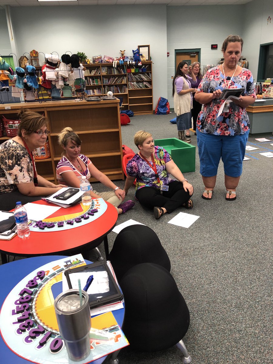 LTavarezECISD's tweet photo. Such a great time with Lamar Teachers today kicking off our #LamarECCSpheroHero October Challenge! Absolutely love sharing ideas with teachers & seeing how much better theirs are than mine...looking forward to this month & what they come up with! @SpheroEdu #techtimewithtavarez https://t.co/CLOYQYbW6d