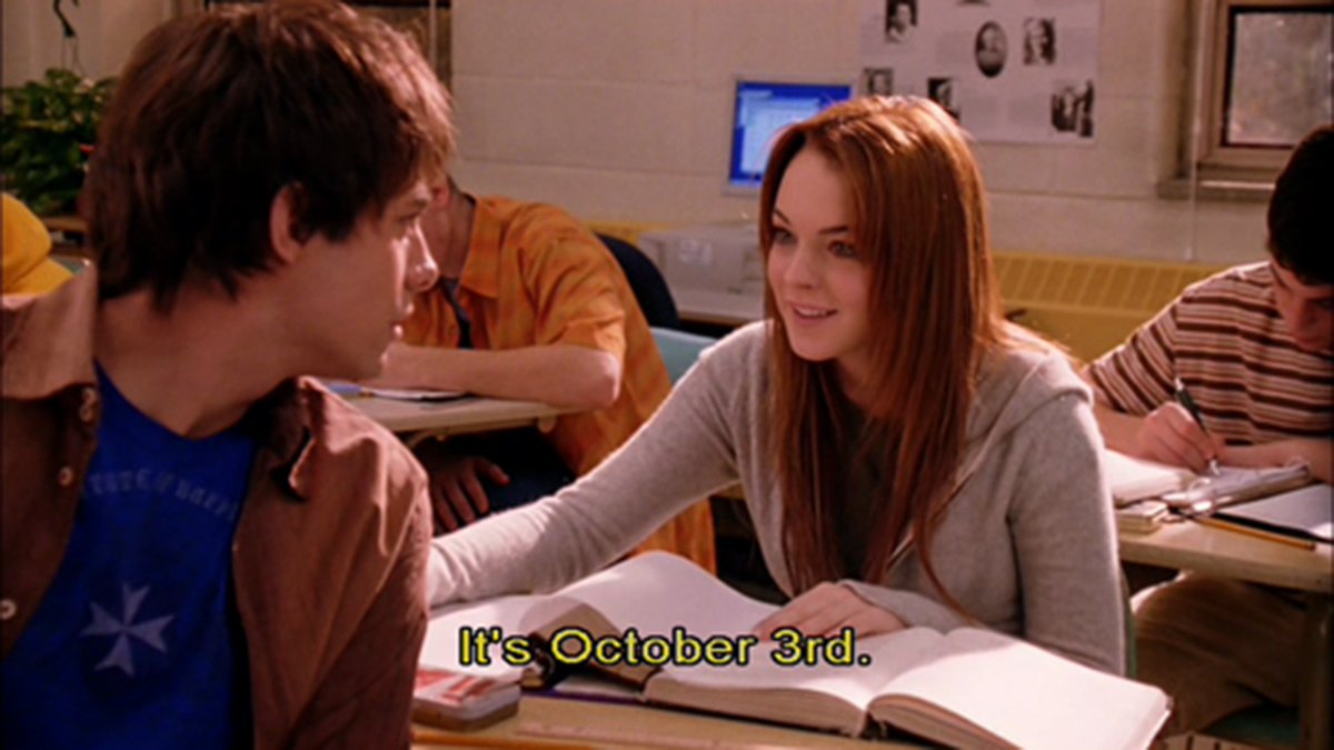 directorsscene's tweet photo. Mean Girls (2004) dir. Tina Fey, DoP. Daryn Okada https://t.co/buNN7lOv3K