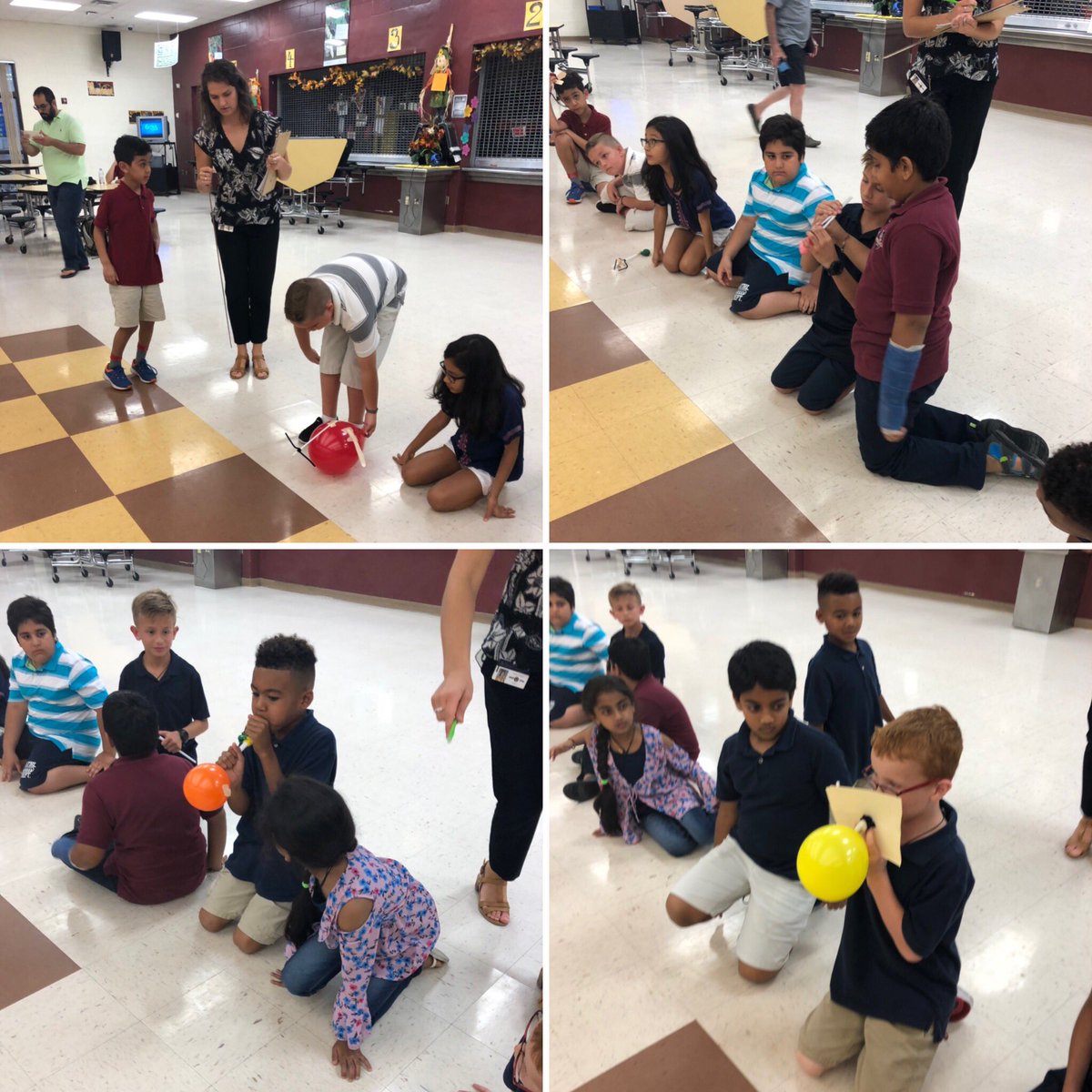 MrsDelgado5th's tweet photo. 3rd Grade Science Olympics off to a fantastic start! ๐โ๏ธ๐ #BalloonRacers #ScienceOlympics #3rdGradeRocks @TurnerBartelsK8 @HCPSArea3 https://t.co/JdsClZQARO