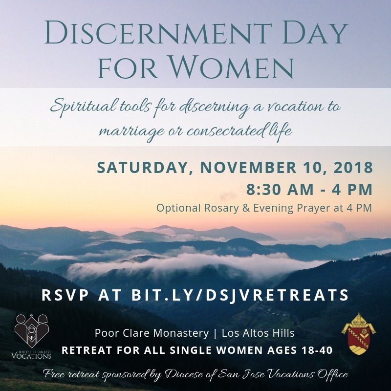 DSJVocations's tweet photo. What does it mean to have a vocation and discern it? How do you know when you are called to marriage or consecrated life? We know you have these questions, and we want to help you find some answers! https://t.co/NCynFVQElX