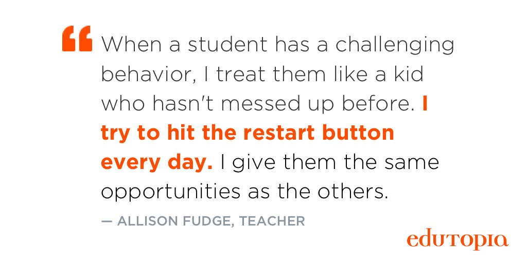 edutopia's tweet photo. Today is a new day. 🌞 https://t.co/DduVw1EU9x