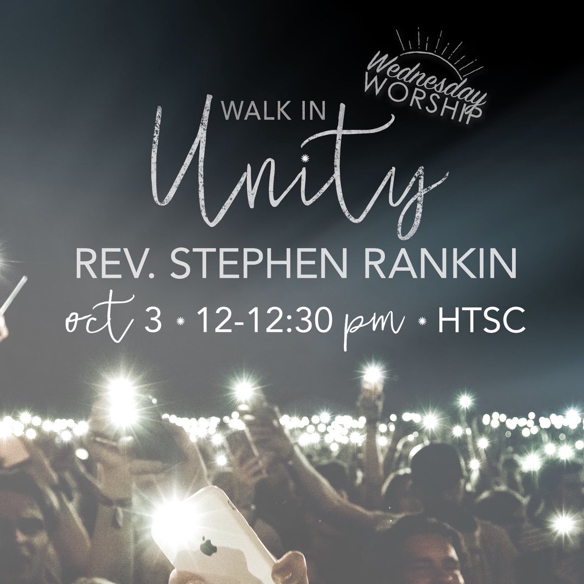 SMUChaplain's tweet photo. TOMORROW, October 3, you are invited to Wednesday Worship! 12 - 12:30pm at HT theater (SMU). Everyone is welcome!
#walkinunity #faith #matteroffaith #interfaith #wednesdayworship #ephesians https://t.co/YZO5hlHZHD