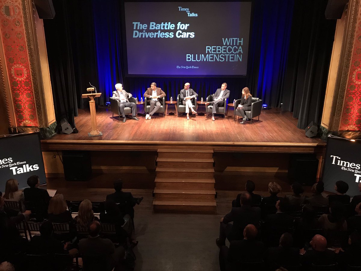 BJWarner2's tweet photo. @nytimes TimesTalks program with a strong panel of experts lead by @rebeccablumen https://t.co/9K31UKOvzy