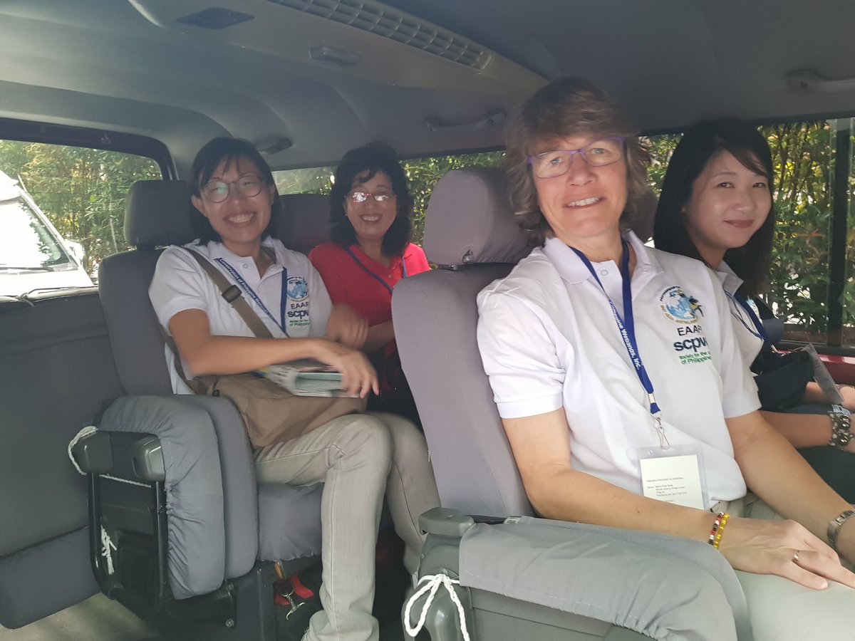 PeelHarveyCC's tweet photo. Early Start! Off we go, heading to Las Piñas–Parañaque Wetland Park #LPPCHEA. A coastal urban wetland and bird sanctuary situated within the metropolis of Metro Manila, and a Ramsar Wetland of International Importance. #migratorymagic https://t.co/DS0VTHePlg
