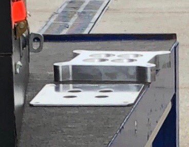 Bob Pockrass on X: Thanks to ⁦@jeff_gluck⁩ , here is a clearer photos of a  restrictor plate next to a tapered spacer. This is from Indy Xfinity race,  where the spacer and