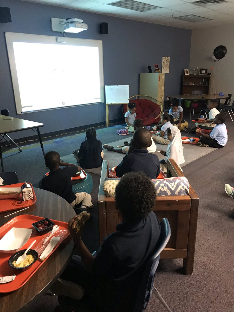 MsHines57's tweet photo. I love when the students get to choose their class prize for meeting their cafeteria ⭐️ goal, and they choose to eat in my room and watch a movie with little ol ME during their lunch 🤗keep up the great work @shamburgerisd  @KJRodas @marukagonzalez1!! #RISDace #risdconnects https://t.co/f4mbNys0ha