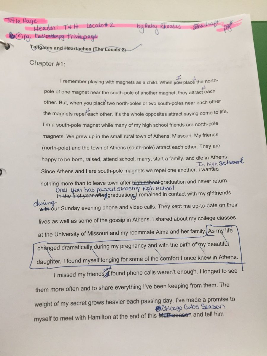 HaleyRhoadesBks's tweet photo. I detest editing. I can write and write, but will clean house to avoid editing. #amediting #tailgatesandheartaches #thelocalsseries #authorlife #writerlife #writercommunity #writerscommunity #romanceauthor https://t.co/DHSHikTLi2
