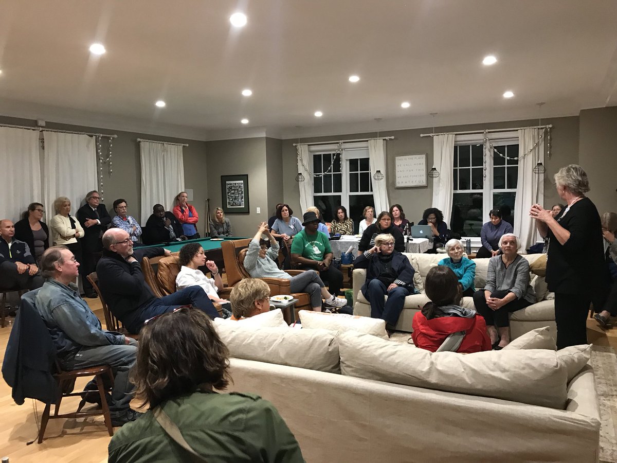 AnnissaForBos's tweet image. #familyroompolitics under way. #Question1 #NursePatientRatios #bospoli #mapoli