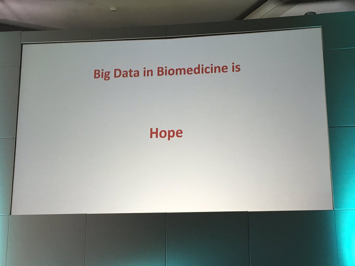 DebbeMcCall's tweet photo. Harnessing Big Data to Enhance Human Health. Moderator: Daniel Rader [DR] @PennMedicine @atulbutte #FHSummit18 #FHCantWait #KnowFH https://t.co/CbO1KUAGQV