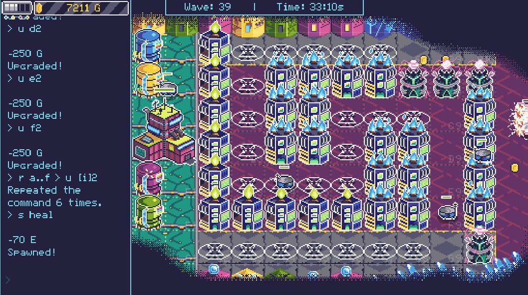 edwingamedev's tweet photo. Chromatic Gorilka Typo is getting better everyday, now you can create your own maze strategy. @SawceGames #gamedev #indiegame #pixelart #braziliangamedevs #indiedev #IndieGameDev #ChromaticGorilkaTypo https://t.co/Jc9wyHPCWo