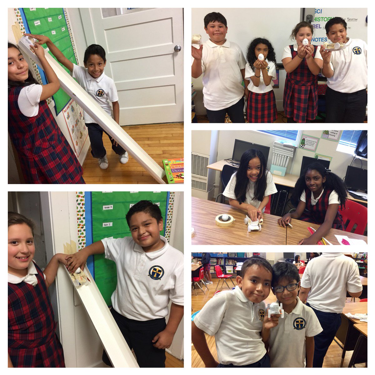 SAS_Vikings's tweet photo. 4th grade made and crash-tested their own cars in PS Science this week! Do you think their egg passengers survived? #sas_vikings #lifelonglearners #psscience https://t.co/6CQaP1zcdm
