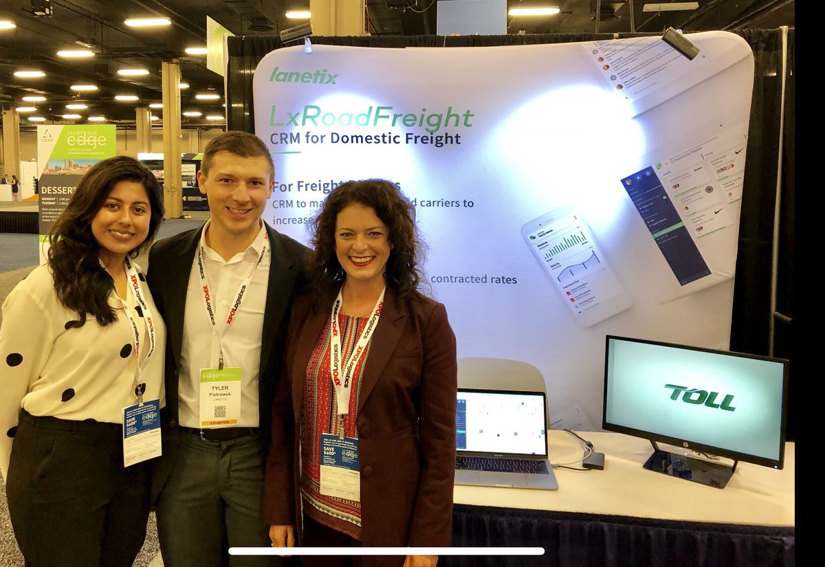 Another productive and insightful CSCMP conference, wrapping up today with more momentum behind CRM for domestic freight.  Same time next year!