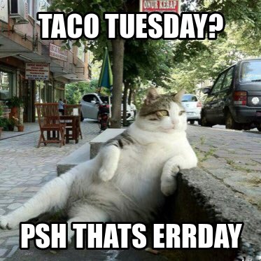 _TenSquared_'s tweet image. I was going to eat healthy today but instead I'm going to eat tacos and make some taco t-shirts. #TacoTuesday #tacos #tacos