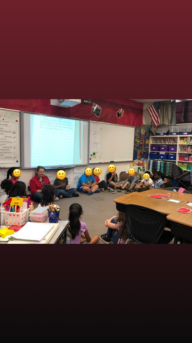 MissSillasBIS's tweet photo. Shout out to Ms.Heiber and her 3rd graders giving each other compliments during SEL. Tuesday’s her classroom sits down and does “Compliment Circle Time” #WildAboutKindness #ThirdGradeRocks #SELtime #MunseyStarsShining #TEAMBCSD https://t.co/PYJHuPT7lq