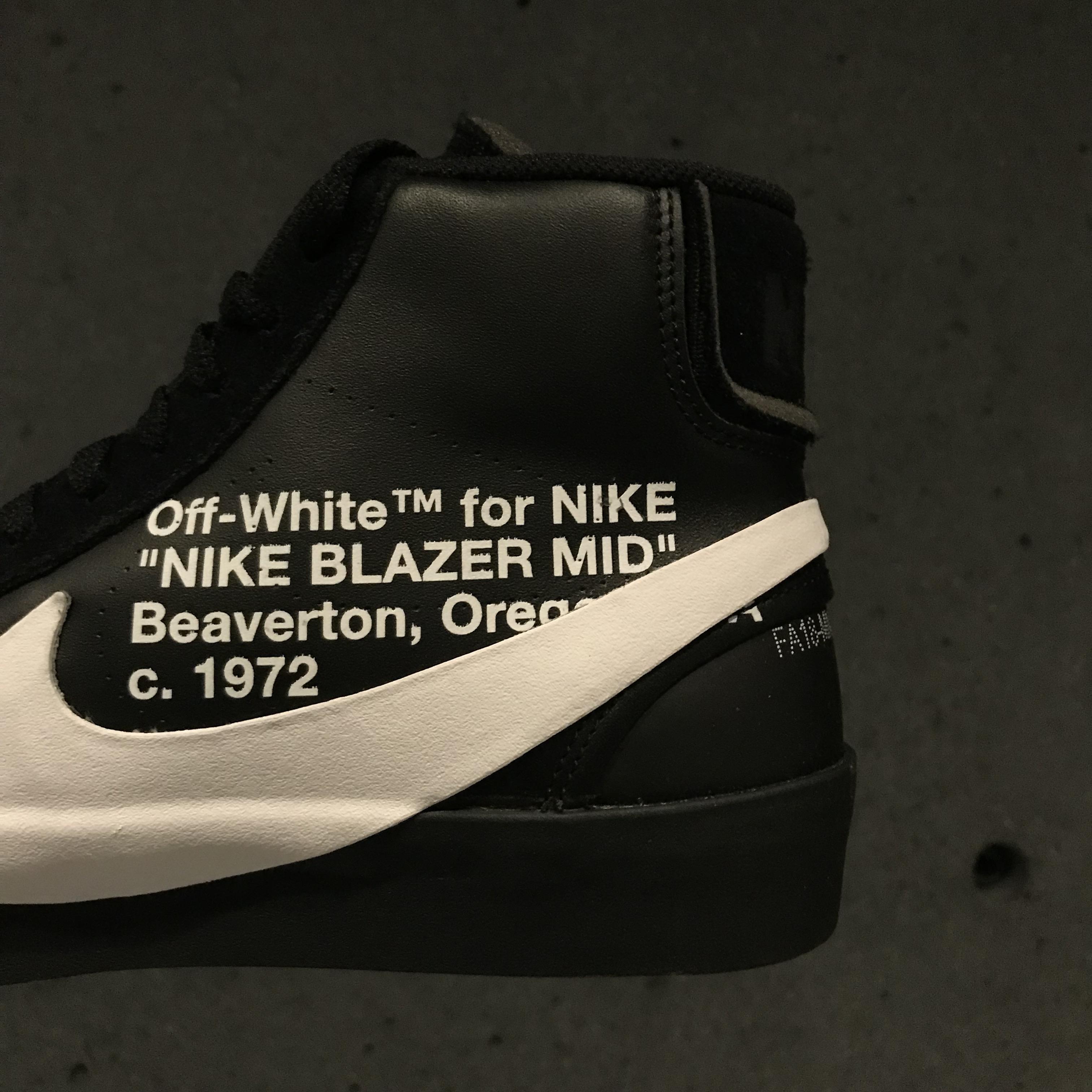 Off-White x Nike Blazer Mid Spooky Pack