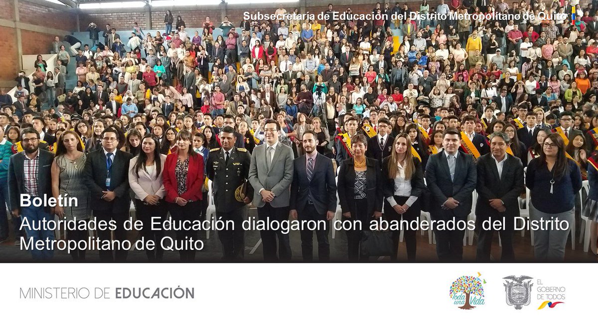 EducacionZ9_Ec's tweet photo. [BOLETÍN] Más de 400 estudiantes de instituciones educativas fiscales, particulares, fiscomisionales y municipales de Quito, participaron de esta actividad, compartiendo sus experiencias, anécdotas y proyectos de vida  #MiBanderaEc Clic ➡️https://t.co/0QSR1Idg9a https://t.co/s3MV2vNsQD