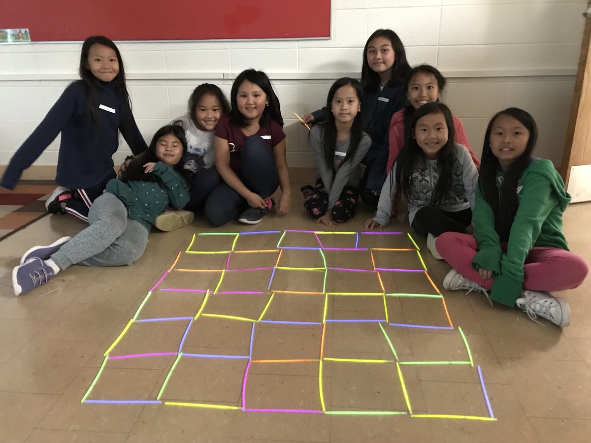 SybeldonTheresa's tweet photo. Glow-in-the-Dark Geometry - Crazy8s Math Club at ELL Homework &amp; Enrichment Club 
#EverestPride #WestonPride #ELLHomeworkClub https://t.co/Y22rs1bQLp