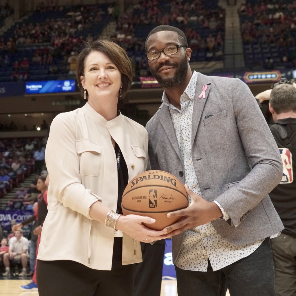 randallwoodfin's tweet photo. It’s great to have the Houston Rockets and Memphis Grizzlies in Birmingham for the BBVA Iron City Showdown! https://t.co/tDABtO5w25