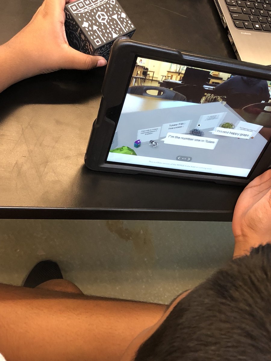 IamJanellM's tweet image. Finished Central Valley Ag unit. @cospaces_edu meets @MergeVR meets @GoogleCardboar meets lots of pistachios &amp;amp; almonds. #CSforAll #csforca #csforcv #susdmoments