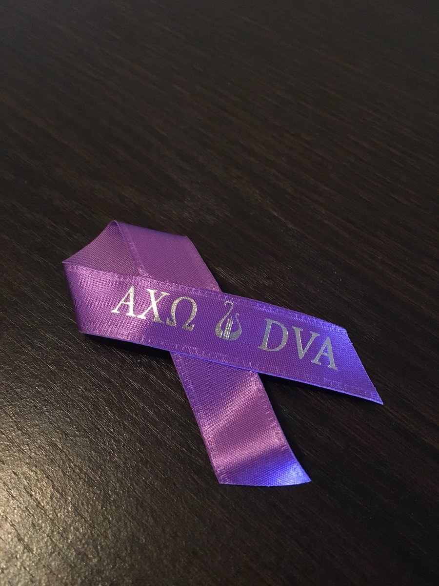 Shoutout to the women over at <a href="/AXOalphagamma/">Alpha Chi Omega - Alpha Gamma</a> for bringing awareness to a very important issue! October is Domestic Violence Awareness month. Let’s all do our part to combat unhealthy relationships!

#AXODVAM