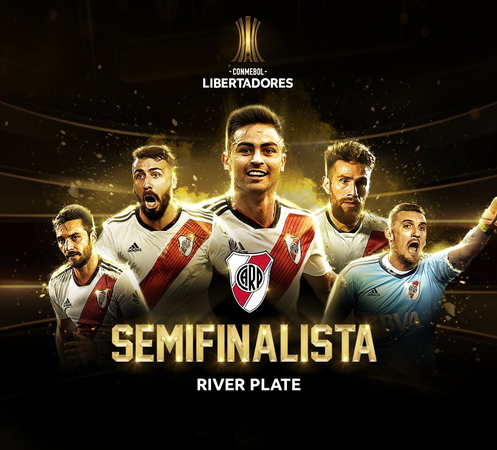 Libertadores's tweet photo. ¡@CARPoficial alcanza su tercera semifinal de la #CONMEBOLLibertadores🏆 en cuatro años! https://t.co/f82oV3Z7I1