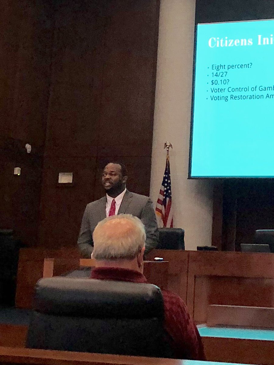 Fountain4Judge's tweet photo. Thank you G.C. Murray for an informative and lively discussion of the 2018 constitutional amendments. We thoroughly enjoyed your presentation. And thank you  @tallahasseebar for dinner! The annual fish fry was a great success! #vote4Lisa #Lisa4Judge https://t.co/7dCtI2nnLD
