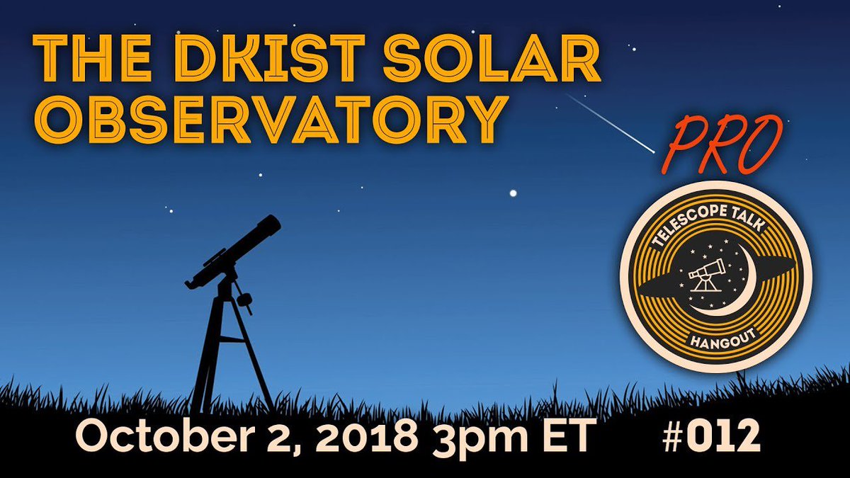 NatSolarObs's tweet image. Listen in on @UHIfA's Dr. Jeff Kuhn, who is building two of @NSF's #DKIST first light instruments, and Dr. Svetlana Berdyugina as they talk DKIST science and space weather.  ow.ly/sEj950jiTxJ
#NSFscience #SolarTelescope