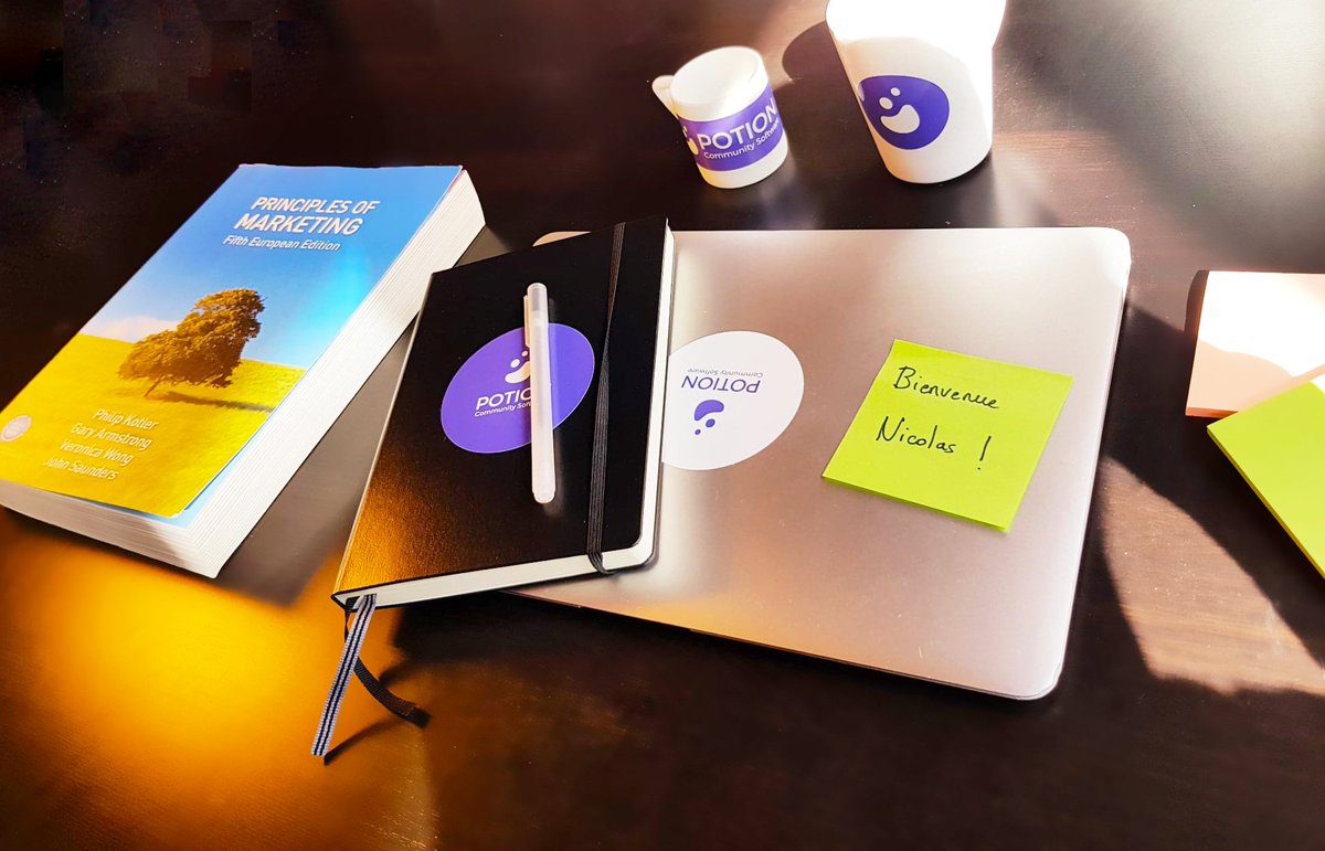 #BonneNouvelle Aujourd’hui, on accueille <a href="/NicolasDayez/">Nicolas Dayez</a> qui rejoint Potion au rôle de Marketing &amp; Sales Manager.
Bienvenue Nicolas ! 🚀
#WelcomeKit #Talent #Startup cc <a href="/Euratechnologie/">EuraTechnologies</a>