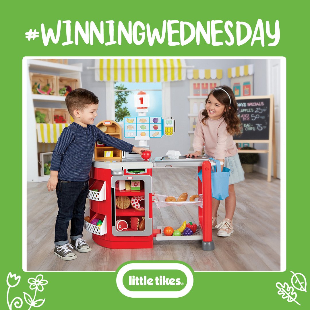 Happy Wednesday everybody! 
To be in with the chance of winning one of our fantastic Shop 'n Learn Smart Checkouts, simply RT and follow 🌽🍕🍦🍊
Competition ends midnight tonight. T&amp;C's apply.