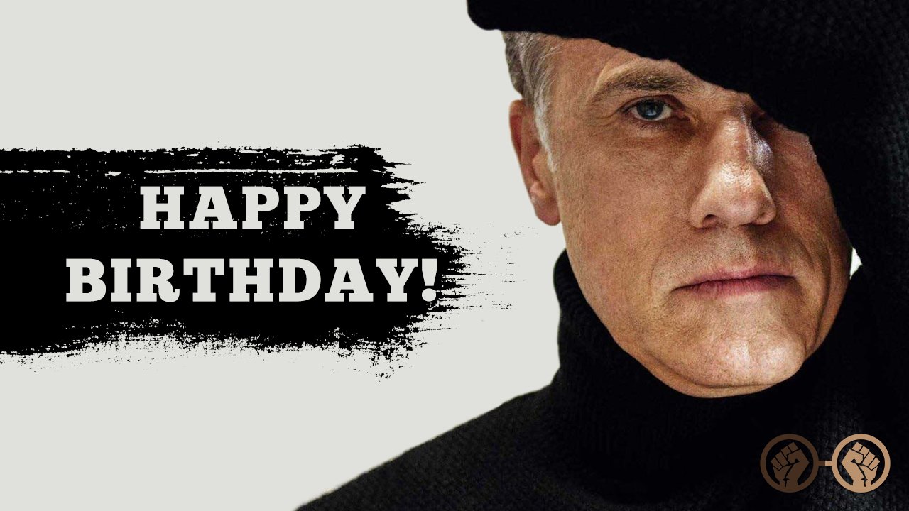 Happy birthday, Christoph Waltz! We can\t wait to see him next in \Alita: Battle Angel\! 