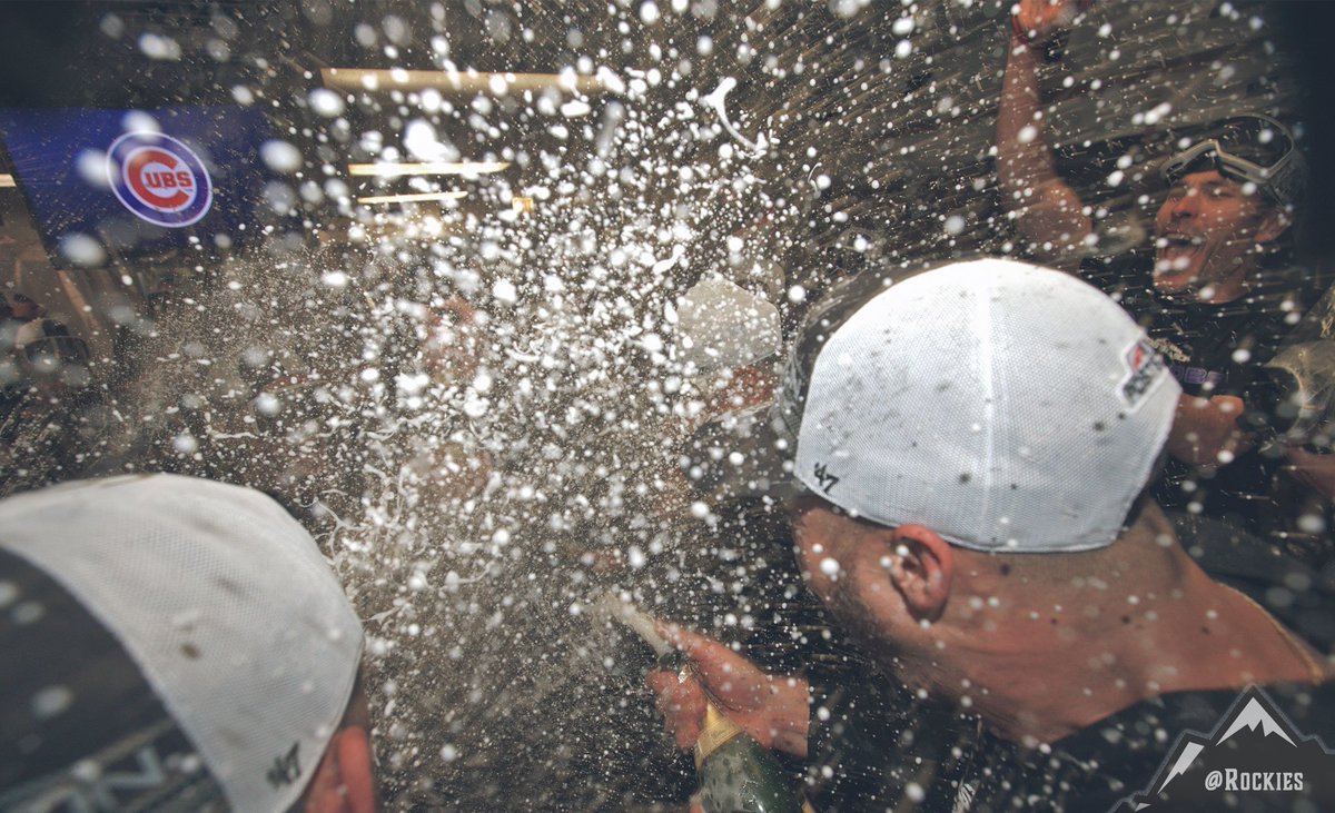 Rockies's tweet photo. Soak it in!

#Rocktober https://t.co/lW9IhD8Ova