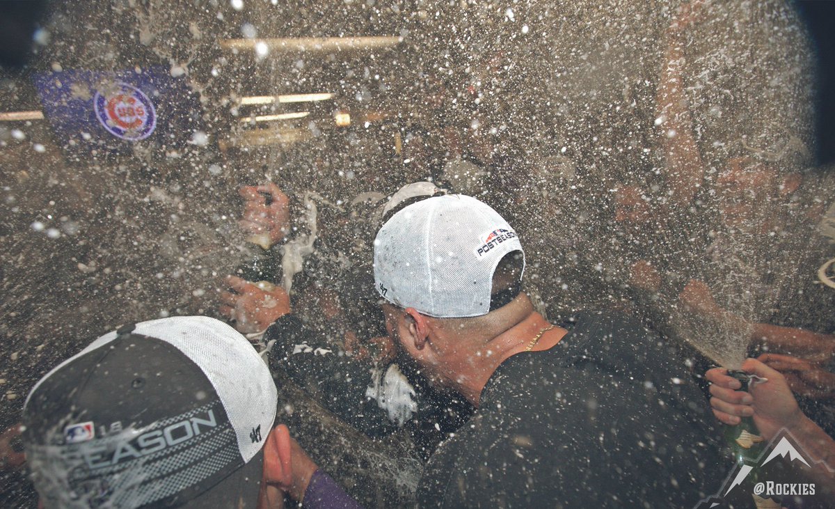 Rockies's tweet photo. Soak it in!

#Rocktober https://t.co/lW9IhD8Ova