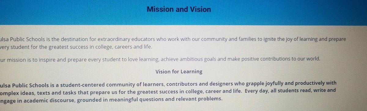 LeeAnnePower's tweet image. @EducationCoe during a discussion Tuesday about @TulsaSchools vision for learning, "I was a teacher for 11 years and I don't remember a student ever 'grappling joyfully'... with a worksheet." #hegetsit #taskpredictsperformance #instructionalcore #cornerstone @ILEADSTEM
