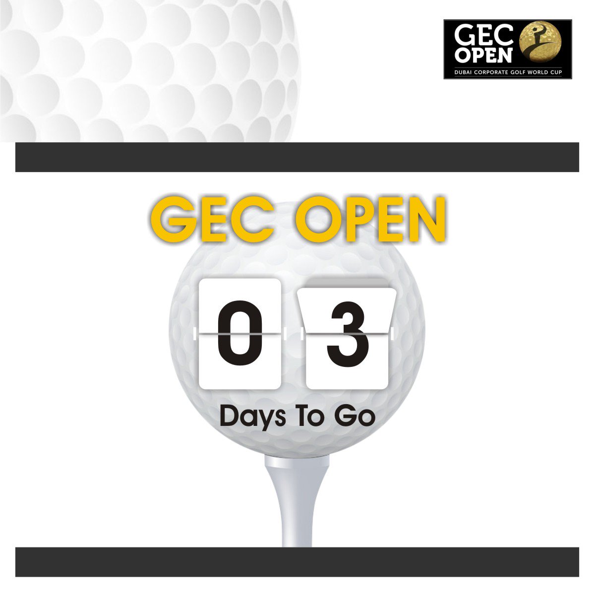 gecopenindia's tweet photo. GEC Open India Final Countdown
3 Days To Go
.
.
.
#GECOpen #GECOpenIndia #GECOpen2018 #Countdown #Golf #Golfforlife #Golfer #India #3DaysToGo #IndianGolf #Golfdigest #Golfcart #GolfGods #titleist https://t.co/IeyKEPrNOd