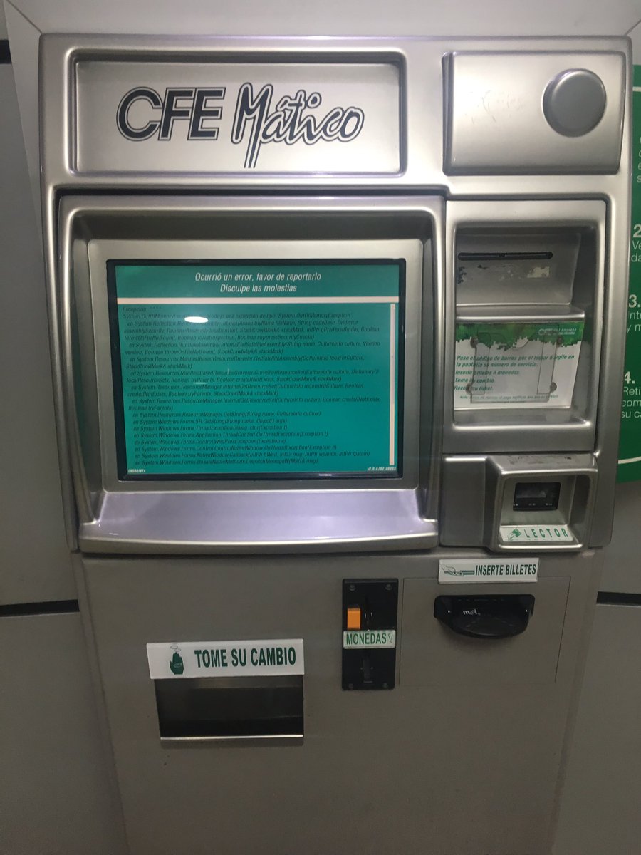 ppmetallica's tweet photo. @CFE_Contigo y así como pago?? https://t.co/DPlzvDUtZO