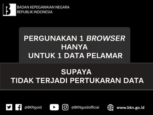 Selamat Pagi #SobatBKN, saat melakukan registrasi apabila ingin mendaftarkan 2 NIK yg berbeda disarankan tdk menggunakan 1 Browser yg sama. Hal tsb mencegah data tertukar. Sebaiknya mendaftarkan 1 NIK terlebih dulu, kemudian clear cache &amp; cookie kemudian mendaftarkan NIK lainnya.