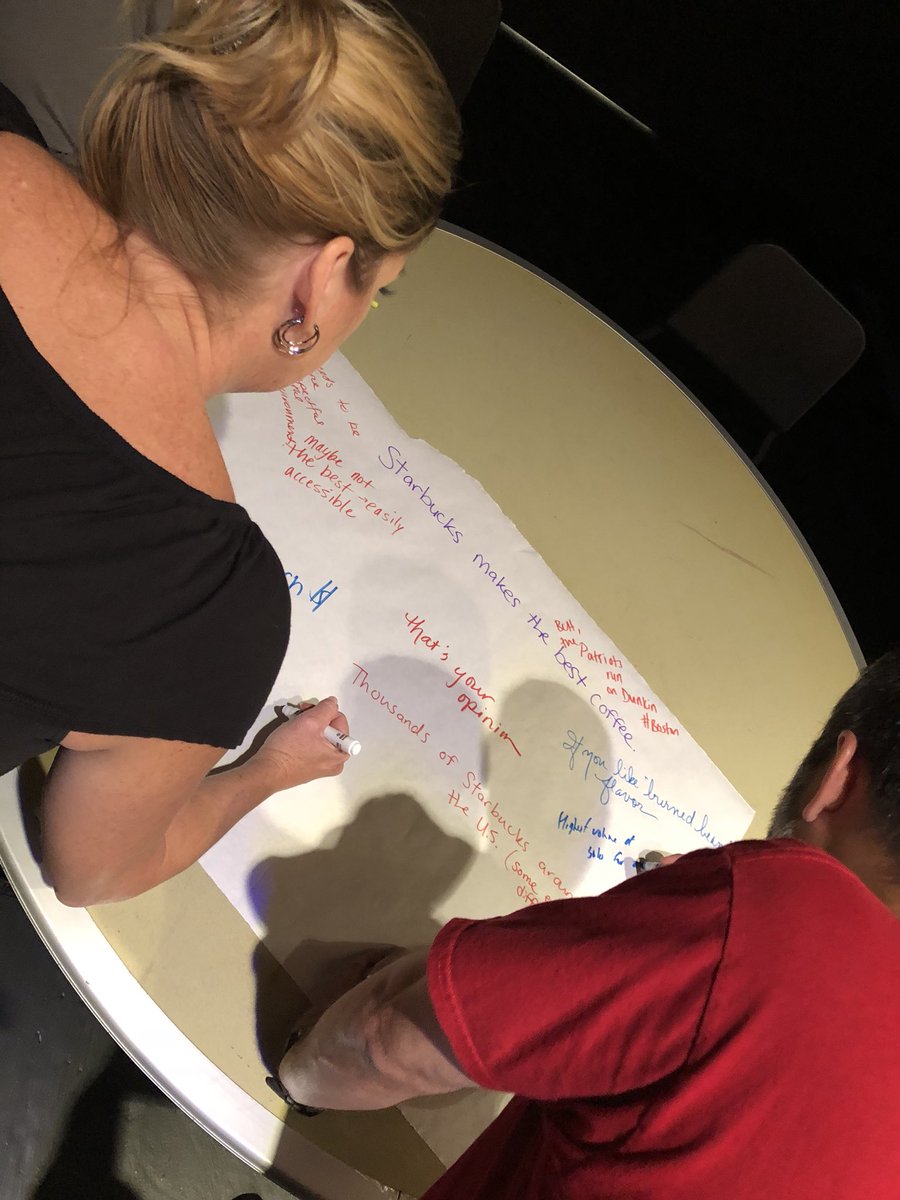 michelleciecek's tweet photo. @BeckmanHS English teachers working together with collaborative structures to support student writing strengths and needs through #roughdrafttalk. Thank you for dedicating your time to support @TUSDschools students! #tusdela #tusdcheckpoints https://t.co/tC958kM5ni