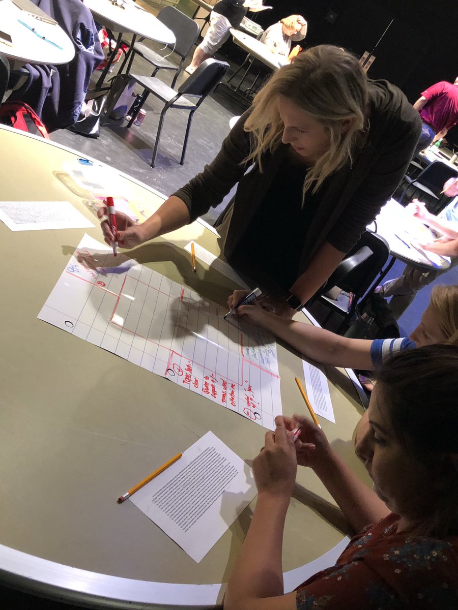 michelleciecek's tweet photo. @BeckmanHS English teachers working together with collaborative structures to support student writing strengths and needs through #roughdrafttalk. Thank you for dedicating your time to support @TUSDschools students! #tusdela #tusdcheckpoints https://t.co/tC958kM5ni