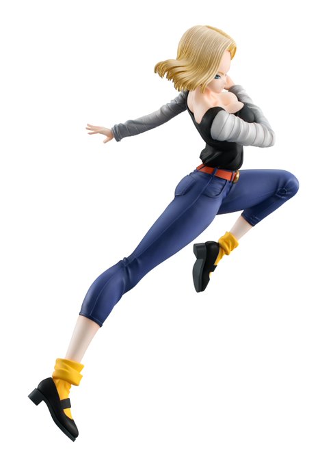 ドラゴンボール ギャルズシリーズ 人造人間18号 Ver フィギュア予約開始 18号4度目の立体化はバトルシーンをイメージしたポーズ Amazon予約開始 Figure News