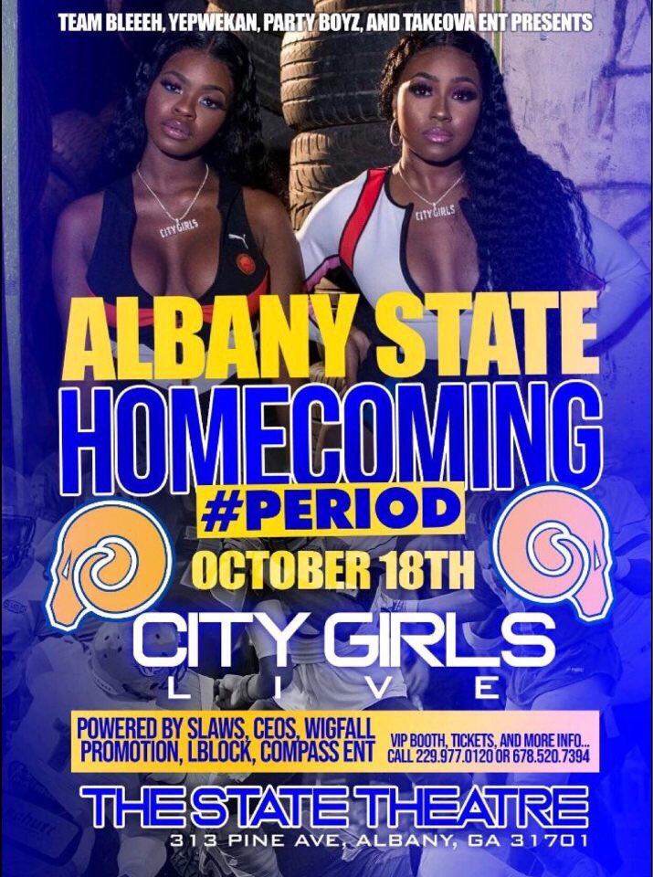 __lovejanea__'s tweet photo. HOMECOMING WEEK 💛💙 CITY GIRLS PERFORMING LIVE 🎤🎤 $15 TICKETS ON DECK‼️ $50 VIP STAGE PRESS TICKETS ON DECK DM ME ASAP #ASU22 #ASU21 #ASU20 #ASU19 @LBlockASU #LblockAsu https://t.co/9tVOOMBHhx