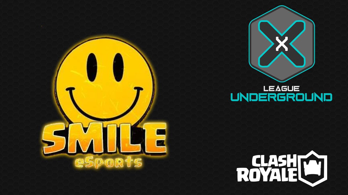 10/64😎 @SSmilesport 
Un equipo Feliz, Bienvenidos a la UnderGround League!