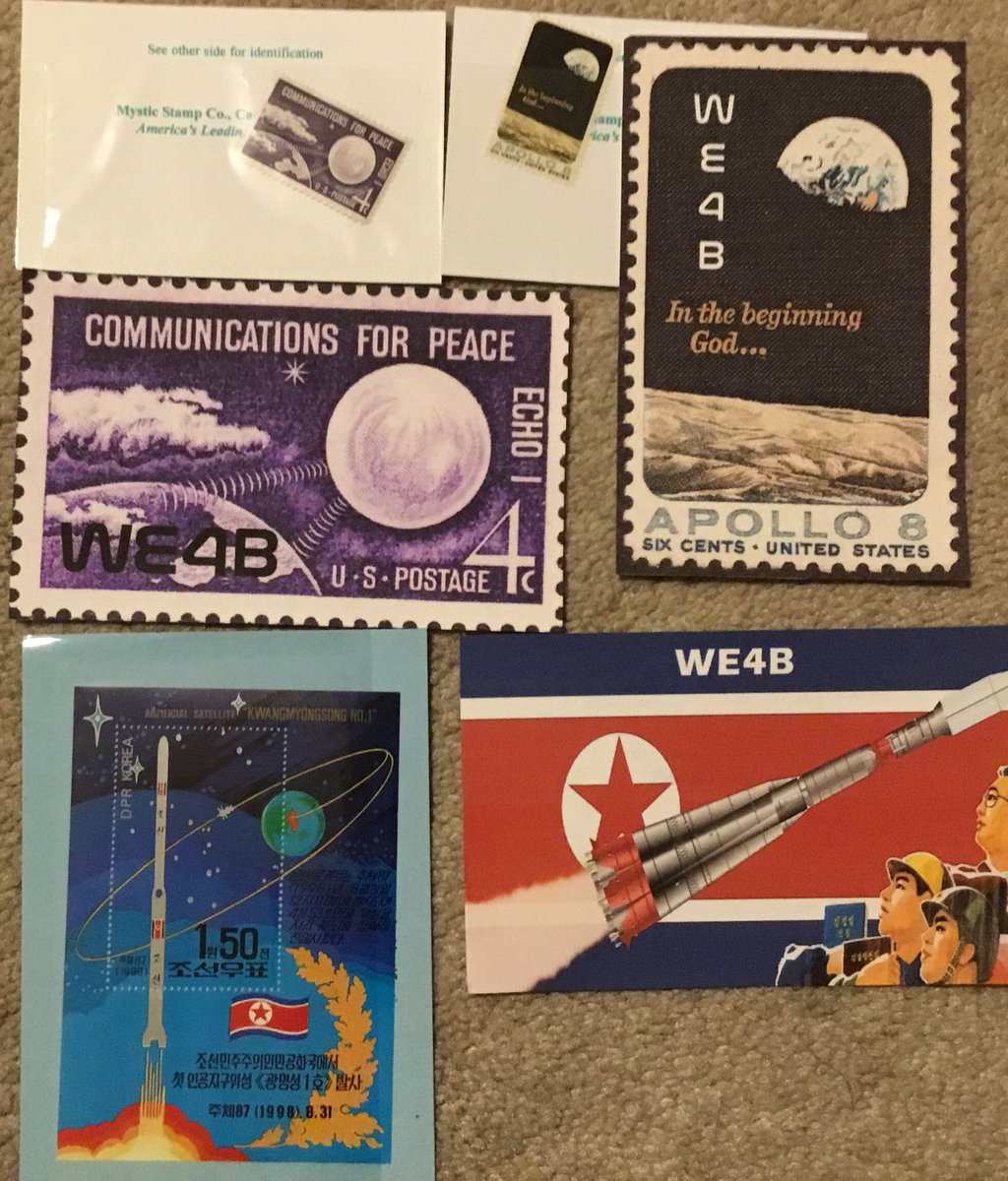 K7TABravo's tweet photo. Mail call mother lode this week! Thanks @WE4Bravo @KE9AJ @K5IXdave #ki5aif #ak5sd #wd1w @vy0erc #W6D and @KG5GJT ! https://t.co/zBZfWyYoFB