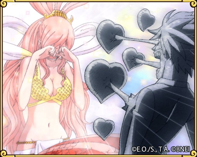 Found a Transponder Snail!
Giant mermaid princess!? Sanji, don't turn around!
bnent.jp/optc-den2e/ #TreCru