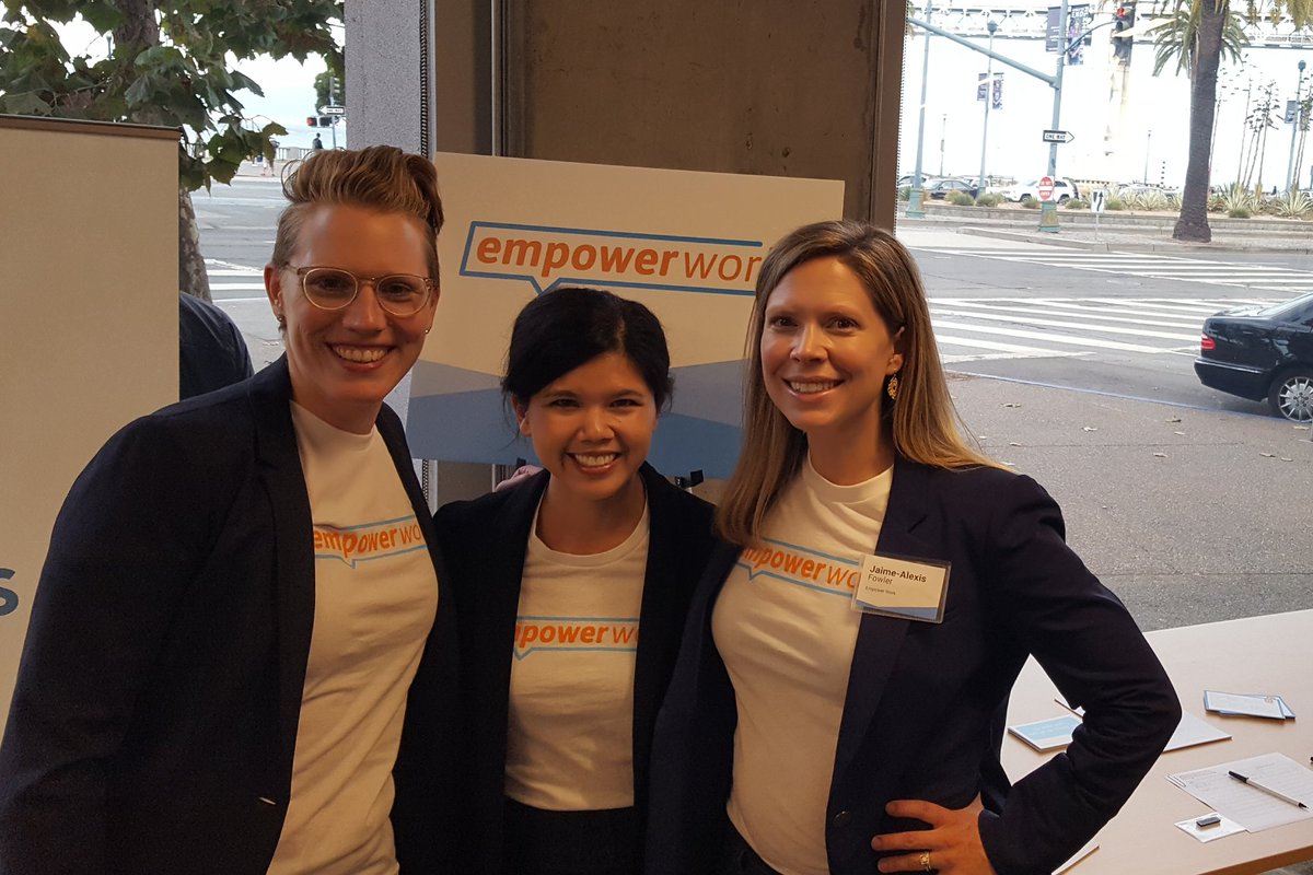 JaimeAlexis's tweet photo. Part of the amazing @empowerwork team getting ready for @FfwdOrg final demo day! #Tech4Good https://t.co/0UUbDDWeHI