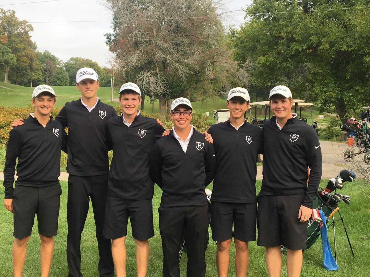 RHSBGOLF's tweet photo. Scores from the regional today:

Peyton Perez (@peytonp2001): 74 (2nd)
Caleb Stevenson (@cstevenson995): 77 (T-5th)
Jack Jack Hammerton: 81
Ben Van Buskirk (@TheBenjafin): 91
Andrew Van Buskirk (@vanbuskirk_A): 91
Matt Money Marsh (@mttmrsh00): 93

Great work today boys! https://t.co/ltf1UtpoQf