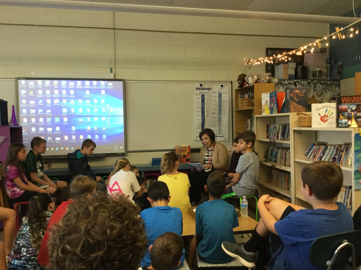 Thank you, Mrs. Leatherbarrow, for sharing your favorite poem with us today. Ss loved listening, acting, and drawing to help deepen understanding. <a href="/CBWarwickElem/">Warwick Elementary School CBSD</a>