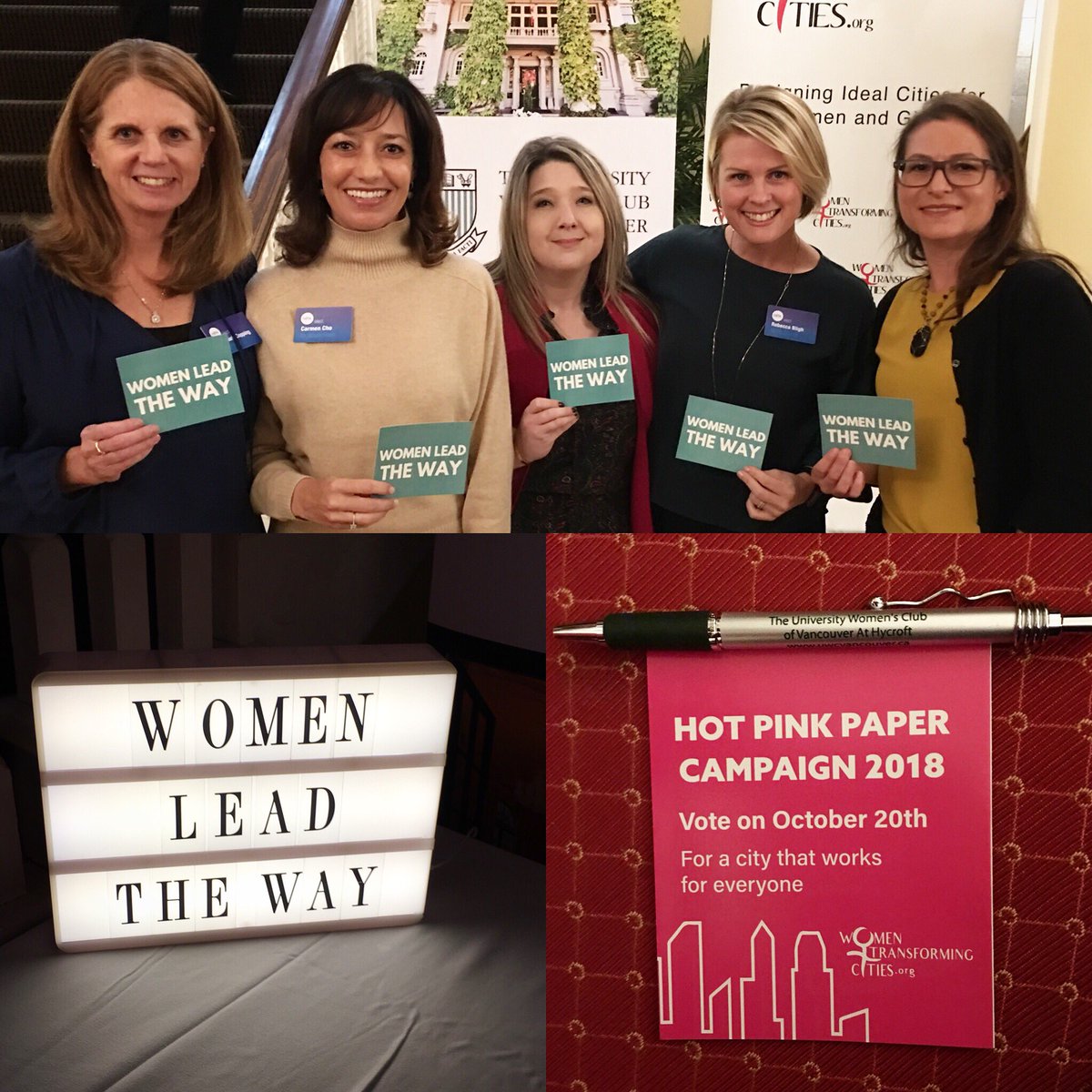 Proud <a href="/NPAVancouver/">NPA Vancouver</a> team achieves #genderequality. We have 10 women running for City Council, School Board &amp; Park Board! Tonight I’m here w/ some of my fellow women candidates <a href="/HycroftUWCV/">UWCV at Hycroft</a> Women’s All Candidate meeting! #vanpoli #womeninpolitics #womenleadtheway #genderparity