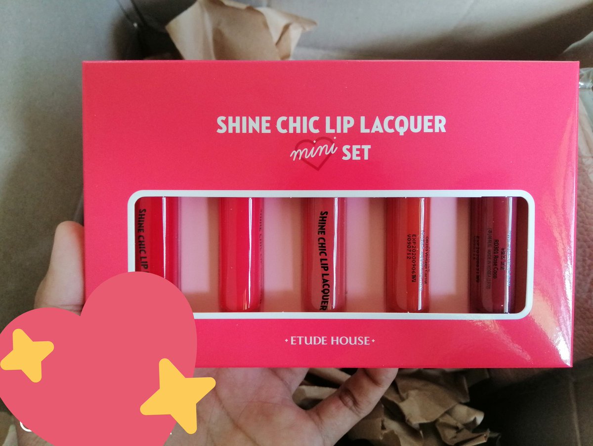 kapuk_shop's tweet photo. #พร้อมส่ง etude house shine chic lip lacquer mini 1.5 g
🍑ลิปให้ความชุ่มชื้นแก่ปาก ให้ริมฝีปากดูสดใส
🍑มี 2 สี #RD302 #OR201
🍑180 - รวมส่ง https://t.co/wRVJcKuzVH