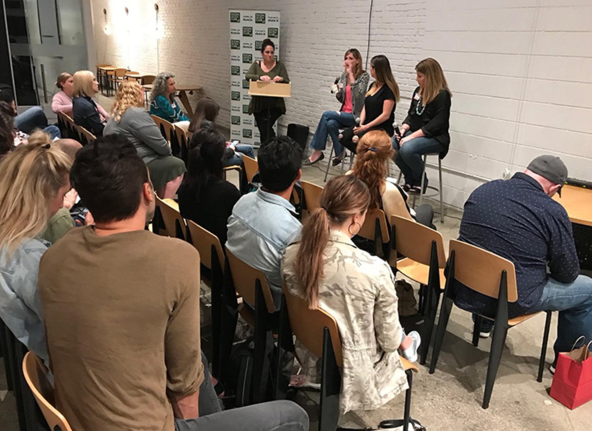 smc_la's tweet photo. #SMCLA Sept Event: "Social Media Crisis! Now What?!"
Wrap-up: "The panel was both terrifying & informative. Here’s what we learned ➡️https://t.co/9CVcTlSai9
#publicrelations #PR @Serena @ajfeuerman @GBirdMarketing @angelcityblues #socialmedia #socialmediamarketing #AdWeek2018 https://t.co/JoxsL6yRi3