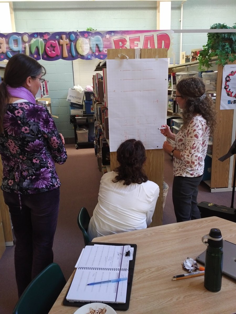 HRosaryWaterloo's tweet photo. Teachers & DECEs doing some #nonroutine questions as we develop understanding around building "thinking" classrooms. @MrsRellinger https://t.co/N0iXkEkWNm